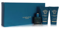 Versace Eros Gift Set for Men - .17 oz Mini EDT + .8 oz Shower Gel + .8 oz After Shave Balm