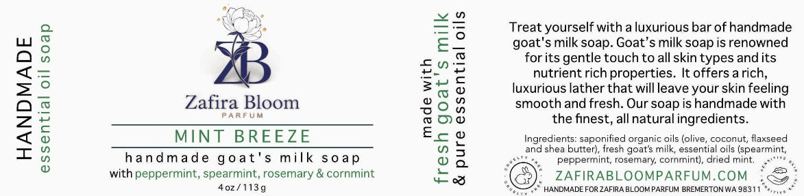 Mint Blend Goats Milk Soap