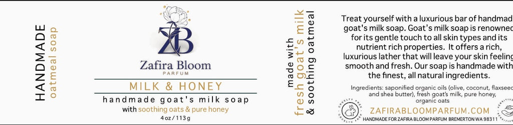 Milk & Honey (unscented) Goats Milk Soap