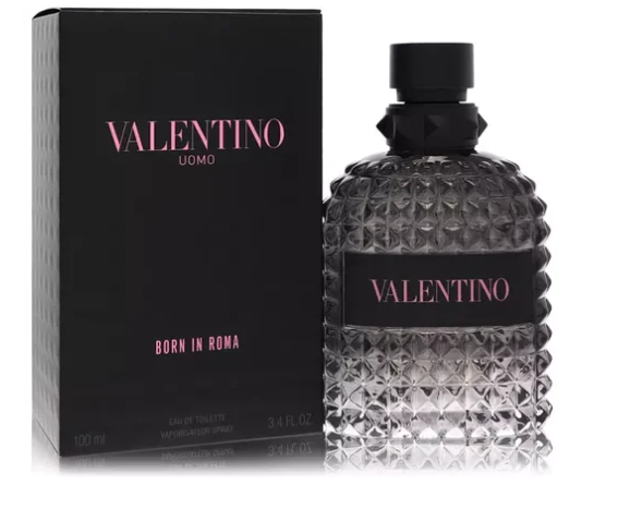 Valentino Men's Uomo Born In Roma Eau de Toilette Spray, 3.4oz.